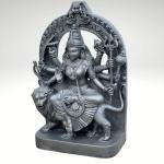 Durga Devi Black Stone Statue | Majestic 43" Temple Murti | Handcrafted Sacred Masterpiece | Divine Shakti Art | Jaipurio